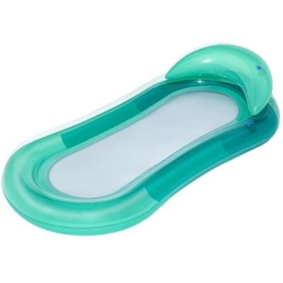 Bestway Matelas pneumatique Hydroluxe 160×84 cm Matelas gonflable pour piscine avec surface en maille et appui-tête 2 chambres à air jusqu'à 90 kg pour 1 personne Rustine de réparation - Publicité Bestway Matelas pneumatique Hydroluxe 160×84 cm Matelas gonflable pour piscine avec surface en maille et appui-tête 2 chambres à air jusqu'à 90 kg pour 1 personne Rustine de réparation - Publicité