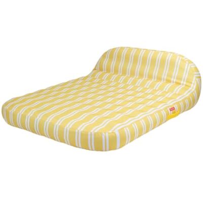 Flamingueo Bouee Piscine Matelas Piscine Extra Grand Structure Intérieure en PVC Housse Extérieure en Polyester Jaune - Publicité Flamingueo Bouee Piscine Matelas Piscine Extra Grand Structure Intérieure en PVC Housse Extérieure en Polyester Jaune - Publicité