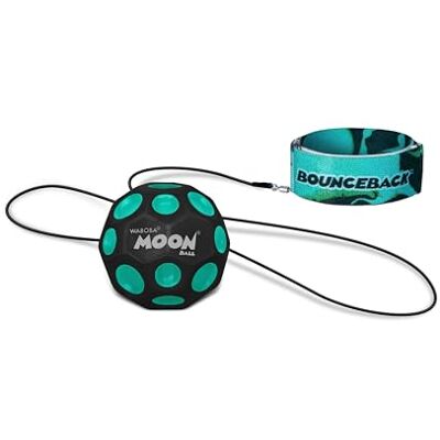Waboba Bounceback x Returning Moon Ball Facile à Prendre, (Bleu) (60 mm) - Publicité Waboba Bounceback x Returning Moon Ball Facile à Prendre, (Bleu) (60 mm) - Publicité