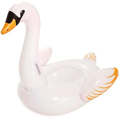 Bestway 41123 Bouée XL chevauchable Cygne 122 x 122 cm Blanc One Size - Publicité Bestway 41123 Bouée XL chevauchable Cygne 122 x 122 cm Blanc One Size - Publicité