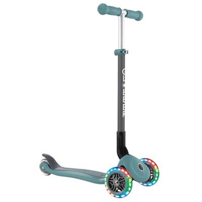 Globber Primo Scooter - Scooter pliable pour enfants avec lumières LED - Publicité Globber Primo Scooter - Scooter pliable pour enfants avec lumières LED - Publicité