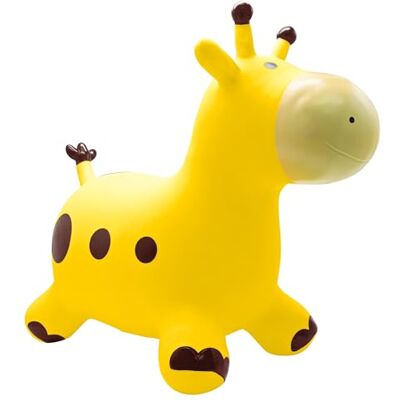 Lexibook , Girafe sauteuse Gonflable, Jeu d'intérieur et d'extérieur, Pompe Manuelle Incluse, Plastique sécurisé et résistant, Jaune, BG050GILXB - Publicité Lexibook , Girafe sauteuse Gonflable, Jeu d'intérieur et d'extérieur, Pompe Manuelle Incluse, Plastique sécurisé et résistant, Jaune, BG050GILXB - Publicité