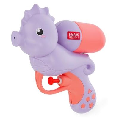 Legami Pistolet à eau Hippocampe - 2,5m Portée, 50ml Capacité - Pistolet à eau - Publicité Legami Pistolet à eau Hippocampe - 2,5m Portée, 50ml Capacité - Pistolet à eau - Publicité
