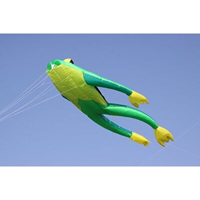Wolkenstürmer Fritz The Frog Cerf-Volant Simple Ligne sans perches - Publicité Wolkenstürmer Fritz The Frog Cerf-Volant Simple Ligne sans perches - Publicité