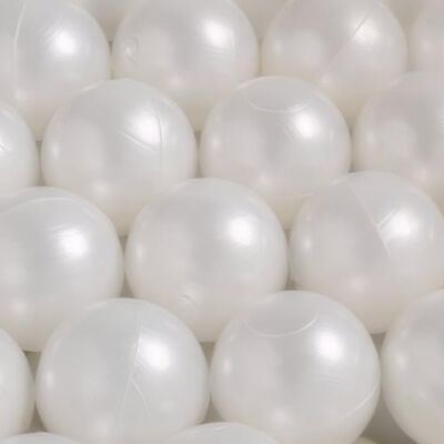 MISIOO Lot de 50 balles pour Piscine à balles 6 cm en Plastique sûr et Non Toxique Résistantes à l'écrasement Couleur Perle Parfait pour Un Plaisir de Jeu sûr Idéal pour Une Chambre - Publicité MISIOO Lot de 50 balles pour Piscine à balles 6 cm en Plastique sûr et Non Toxique Résistantes à l'écrasement Couleur Perle Parfait pour Un Plaisir de Jeu sûr Idéal pour Une Chambre - Publicité
