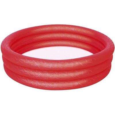 Bestway Baby zwembad Play Pool 122x25 cm Rouge - Publicité Bestway Baby zwembad Play Pool 122x25 cm Rouge - Publicité