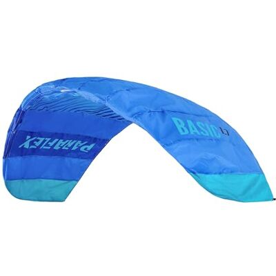 Wolkenstürmer Paraflex Basic 1.7 Aile de Traction, Bleu Prêt a Voler cerf-Volant 2 Lignes pour débutants et Enfants à partir de 8 Ans Aile de Kitesurf - Publicité Wolkenstürmer Paraflex Basic 1.7 Aile de Traction, Bleu Prêt a Voler cerf-Volant 2 Lignes pour débutants et Enfants à partir de 8 Ans Aile de Kitesurf - Publicité