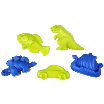 Ensemble de découpoirs à biscuits dinosaure Lena - 5 pièces - Publicité Ensemble de découpoirs à biscuits dinosaure Lena - 5 pièces - Publicité