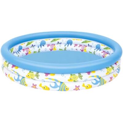 Bestway - Ocean Themed Paddling Pool - Publicité Bestway - Ocean Themed Paddling Pool - Publicité