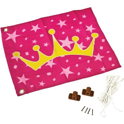 AXI Drapeau Princess Accessoire Maison Enfant/Aire De Jeux - Publicité AXI Drapeau Princess Accessoire Maison Enfant/Aire De Jeux - Publicité