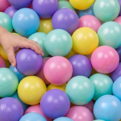 LittleTom Dès la Naissance : 100 Balles pour Piscine a Balle pour Bébé 5,5cm Boule Plastique Enfant Balle de Jeu Boule pour Bebe Balles Plastique Boules pour Piscine à Boules Jeux pour Enfants - Publicité LittleTom Dès la Naissance : 100 Balles pour Piscine a Balle pour Bébé 5,5cm Boule Plastique Enfant Balle de Jeu Boule pour Bebe Balles Plastique Boules pour Piscine à Boules Jeux pour Enfants - Publicité