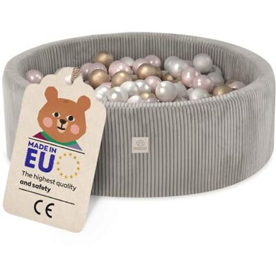 MISIOO Piscine Bebe 90x30cm avec 200 Boules Piscine a Balle pour Bébé et Enfant Piscine Enfant de Haute Qualité pour Jeu et Développement Lavable - Publicité MISIOO Piscine Bebe 90x30cm avec 200 Boules Piscine a Balle pour Bébé et Enfant Piscine Enfant de Haute Qualité pour Jeu et Développement Lavable - Publicité