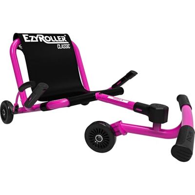 EzyRoller Kart sans pédales, Luge Urbaine, Rose - Publicité EzyRoller Kart sans pédales, Luge Urbaine, Rose - Publicité