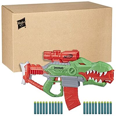 Hasbro Rex-Rampage Lanceur de fléchettes motorisé - loisirs en plein air - Publicité Hasbro Rex-Rampage Lanceur de fléchettes motorisé - loisirs en plein air - Publicité