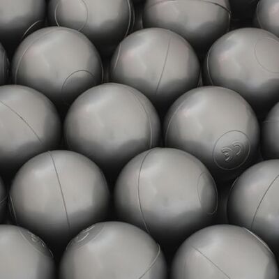 MISIOO Lot de 50 balles pour bébé à partir de 1 an 6 cm sans Danger et Non Toxique Résistant aux Chocs Couleur argentée Parfait pour Le Plaisir des Enfants Jeu de Piscine à balles - Publicité MISIOO Lot de 50 balles pour bébé à partir de 1 an 6 cm sans Danger et Non Toxique Résistant aux Chocs Couleur argentée Parfait pour Le Plaisir des Enfants Jeu de Piscine à balles - Publicité