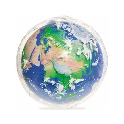 Bestway 31045 Ballon de Plage Gonflable Globe Terrestre avec LED Flottant Diamètre 61 cm - Publicité Bestway 31045 Ballon de Plage Gonflable Globe Terrestre avec LED Flottant Diamètre 61 cm - Publicité
