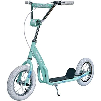 Apollo Trottinette Retro Paradise, 12,5 Pouces Grande Roues et Pneus Gonflables, Pour Enfants et Ado, Vintage Avec Large Surface de Marche - Publicité Apollo Trottinette Retro Paradise, 12,5 Pouces Grande Roues et Pneus Gonflables, Pour Enfants et Ado, Vintage Avec Large Surface de Marche - Publicité