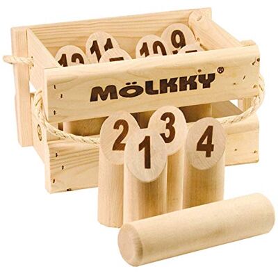 Tactic Mölkky 52501 Jeu de Plein Air Mölkky version luxe 2 à 10 joueurs - Publicité Tactic Mölkky 52501 Jeu de Plein Air Mölkky version luxe 2 à 10 joueurs - Publicité