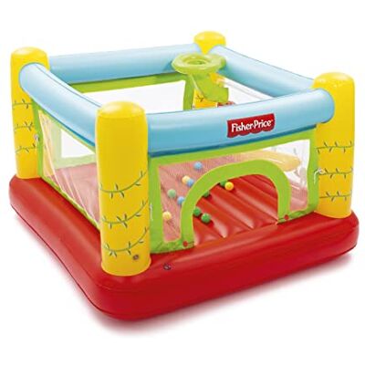 Bestway Fisher-Price Château Gonflable Piscine à balles 175 x 173 x 114 cm - Publicité Bestway Fisher-Price Château Gonflable Piscine à balles 175 x 173 x 114 cm - Publicité