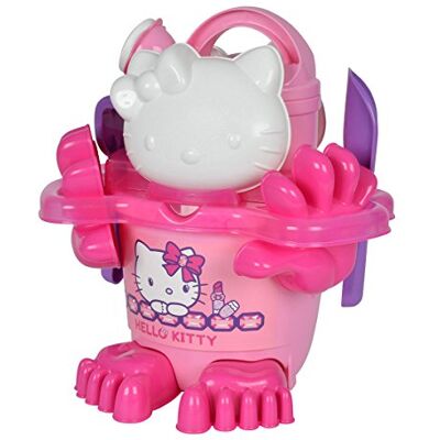 Simba 107114094 Seau Garni Hello Kitty avec Pieds 6 Pièces - Publicité Simba 107114094 Seau Garni Hello Kitty avec Pieds 6 Pièces - Publicité