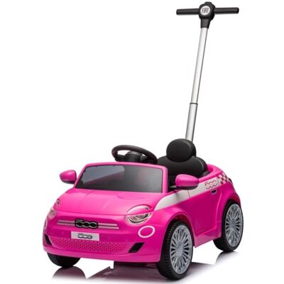 Sun Voiture pour enfants à pousser FIAT 500, Porteur auto enfant à partir de 18 mois avec ceinture de sécurité et porte ouvrante (Rose) - Publicité Sun Voiture pour enfants à pousser FIAT 500, Porteur auto enfant à partir de 18 mois avec ceinture de sécurité et porte ouvrante (Rose) - Publicité