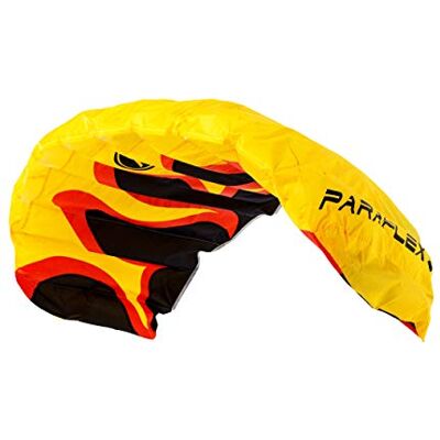 Wolkenstürmer Paraflex Basic 1.7 Aile de Traction, Flame Prêt a Voler cerf-Volant 2 Lignes pour débutants et Enfants à partir de 8 Ans Aile de Kitesurf - Publicité Wolkenstürmer Paraflex Basic 1.7 Aile de Traction, Flame Prêt a Voler cerf-Volant 2 Lignes pour débutants et Enfants à partir de 8 Ans Aile de Kitesurf - Publicité