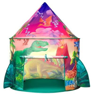 JOYIN Tente de Jeu pour Enfants Dinosaur Discovery, Tente de Dinosaure Pop-up pour Enfants, Une Tente de Dinosaure d'aventure extraordinair - Publicité JOYIN Tente de Jeu pour Enfants Dinosaur Discovery, Tente de Dinosaure Pop-up pour Enfants, Une Tente de Dinosaure d'aventure extraordinair - Publicité