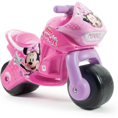 INJUSA Moto Porteur Enfant 18 Mois à 3 Ans sans Pédales Bebe Twin Dessert Minnie Mouse Stable + Ergonomique Moto Draisiènne Fille 2 Ans Roues Larges + Transport Facile + Style Course - Publicité INJUSA Moto Porteur Enfant 18 Mois à 3 Ans sans Pédales Bebe Twin Dessert Minnie Mouse Stable + Ergonomique Moto Draisiènne Fille 2 Ans Roues Larges + Transport Facile + Style Course - Publicité