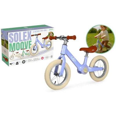 MGM Jouet -Draisienne Solex 119352 Roues Libres Violet Lila 30 Kg Max Métal-12 Pouces Vélo Enfant sans Pédales-Cadeau-Anniversaire Equilibre À Partir de 2 à 6 Ans - Publicité MGM Jouet -Draisienne Solex 119352 Roues Libres Violet Lila 30 Kg Max Métal-12 Pouces Vélo Enfant sans Pédales-Cadeau-Anniversaire Equilibre À Partir de 2 à 6 Ans - Publicité