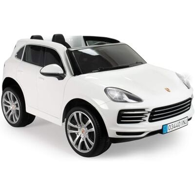 INJUSA Voiture Électrique Enfants Porsche Cayenne S 12V avec Batterie Et Télécommande pour Garçon Ou Fille Dès 3 Ans 2 Places Sons LED Portes Ouvrantes Marche Arrière Sécurisée - Publicité INJUSA Voiture Électrique Enfants Porsche Cayenne S 12V avec Batterie Et Télécommande pour Garçon Ou Fille Dès 3 Ans 2 Places Sons LED Portes Ouvrantes Marche Arrière Sécurisée - Publicité
