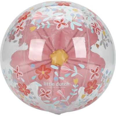 Little Dutch Ballon de plage gonflable en forme de fleur Rose - Publicité Little Dutch Ballon de plage gonflable en forme de fleur Rose - Publicité