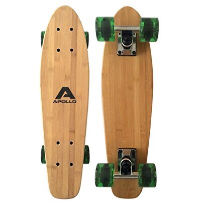 Apollo Fancy Board Vintage Cruiser, Board Complet Taille: 22.5'' (57,15 cm) Skateboard: Petit et maniable différentes Couleurs - Publicité Apollo Fancy Board Vintage Cruiser, Board Complet Taille: 22.5'' (57,15 cm) Skateboard: Petit et maniable différentes Couleurs - Publicité