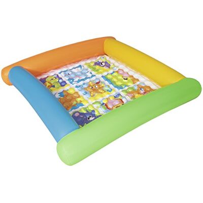 Bestway 52240 Tapis de Jeu Gonflable Carré Up In & Over 132 X 132 X 23 cm - Publicité Bestway 52240 Tapis de Jeu Gonflable Carré Up In & Over 132 X 132 X 23 cm - Publicité