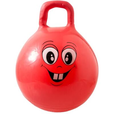 Idena 40093 – Saut Ballon Happy Face, 45–50 cm, Rouge - Publicité Idena 40093 – Saut Ballon Happy Face, 45–50 cm, Rouge - Publicité