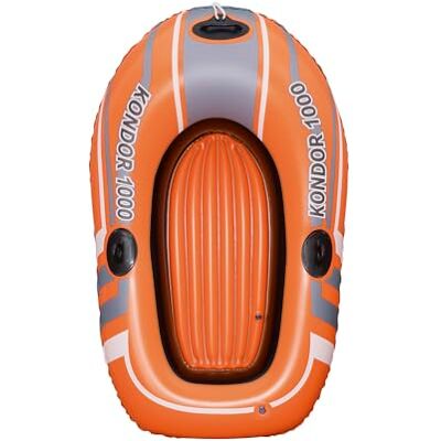 Bestway Bateau gonflable Kondor 1000 155x93 cm - Publicité Bestway Bateau gonflable Kondor 1000 155x93 cm - Publicité