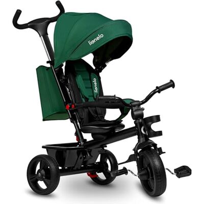 lionelo Haari Tricycle Bébé Évolutif 2 en 1, Siège 360°, Vert Émeraude - Publicité lionelo Haari Tricycle Bébé Évolutif 2 en 1, Siège 360°, Vert Émeraude - Publicité