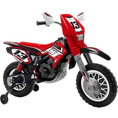 INJUSA Moto pour enfants VX 12V - Moto électrique pour enfants - Publicité INJUSA Moto pour enfants VX 12V - Moto électrique pour enfants - Publicité