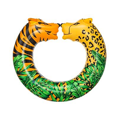 Bestway 43" x 35"/1.09m x 89cm Jungle Dream Split Swim Tube - Publicité Bestway 43" x 35"/1.09m x 89cm Jungle Dream Split Swim Tube - Publicité