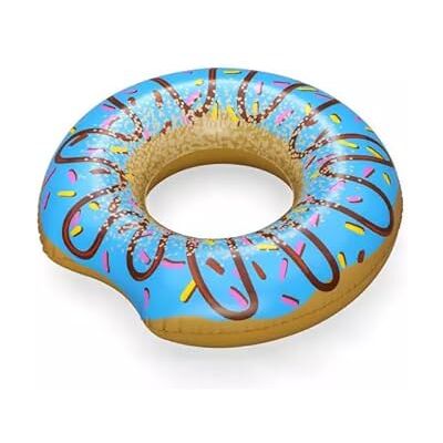 Bestway Bouée Donut Diamètre 107cm (Bleu) - Publicité Bestway Bouée Donut Diamètre 107cm (Bleu) - Publicité