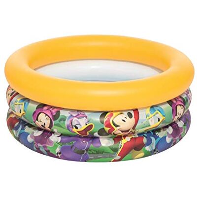 Bestway 91018 Disney Mickey Roadster Racers Piscine Ronde pour Bébés 3 Boudins 73 X 30 cm - Publicité Bestway 91018 Disney Mickey Roadster Racers Piscine Ronde pour Bébés 3 Boudins 73 X 30 cm - Publicité
