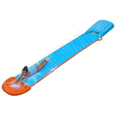 Bestway H2OGO!® 16'/4.88m Tsunami Splash Ramp Single Slide - Publicité Bestway H2OGO!® 16'/4.88m Tsunami Splash Ramp Single Slide - Publicité