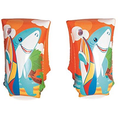 Bestway Brassards Vie Aquatique 2 Chambres 30 x 15 cm, 2 décors Assortis - Publicité Bestway Brassards Vie Aquatique 2 Chambres 30 x 15 cm, 2 décors Assortis - Publicité