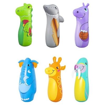 Bestway Up, in & Over™ 35"/89cm Animal Bop Bags - Publicité Bestway Up, in & Over™ 35"/89cm Animal Bop Bags - Publicité