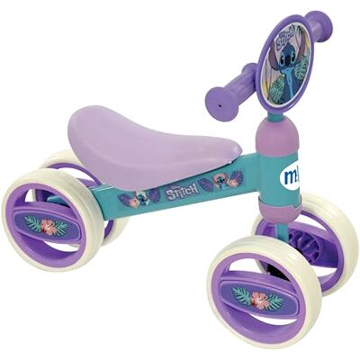 Disney Stitch 77770 Tricycle pour bébé 47 x 25 x 37 cm, Max. 15 kg + 1 an, 3 Roues Anti-crevaison, siège Ergonomique, Structure Stable, Design coloré, vélo sans pédales - Publicité Disney Stitch 77770 Tricycle pour bébé 47 x 25 x 37 cm, Max. 15 kg + 1 an, 3 Roues Anti-crevaison, siège Ergonomique, Structure Stable, Design coloré, vélo sans pédales - Publicité