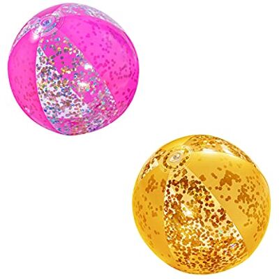 Bestway Float'N Fashion Ballon d'eau à Paillettes 41 cm - Publicité Bestway Float'N Fashion Ballon d'eau à Paillettes 41 cm - Publicité