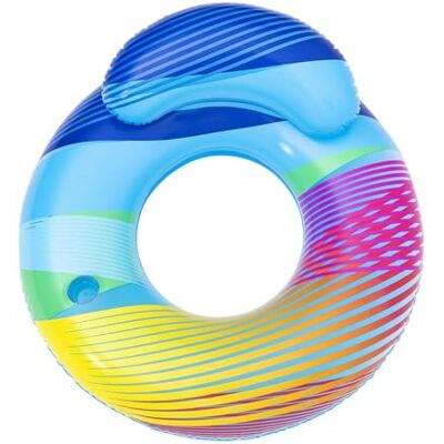 Bestway Bouée avec dossier et lumière LED Swim Bright 118 x 117 cm - Publicité Bestway Bouée avec dossier et lumière LED Swim Bright 118 x 117 cm - Publicité