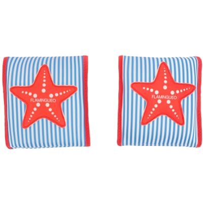 Flamingueo Brassard Piscine Enfant Gilet Piscine Enfant Néoprène et Mousse EPE 3-6 Ans Bleu et Rouge - Publicité Flamingueo Brassard Piscine Enfant Gilet Piscine Enfant Néoprène et Mousse EPE 3-6 Ans Bleu et Rouge - Publicité