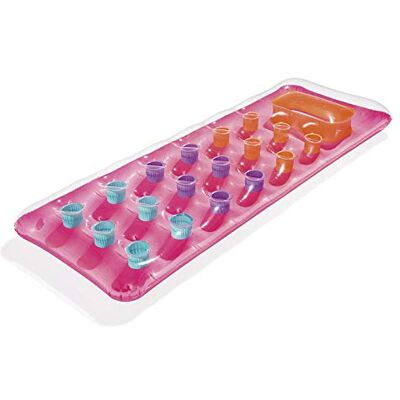 Bestway 43040 Fashion Matelas gonflable 188 x 71 cm Rose 188 x 71 cm - Publicité Bestway 43040 Fashion Matelas gonflable 188 x 71 cm Rose 188 x 71 cm - Publicité