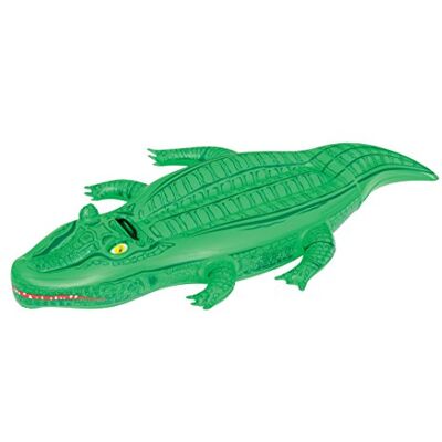Bestway Bouée gonflable géante chevauchable Crocodile 168 X 79 cm - Publicité Bestway Bouée gonflable géante chevauchable Crocodile 168 X 79 cm - Publicité