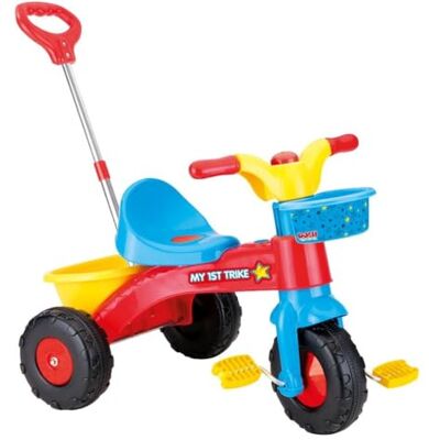 DOLU My First Parent 7007 Tricycle avec poignée réglable - Publicité DOLU My First Parent 7007 Tricycle avec poignée réglable - Publicité